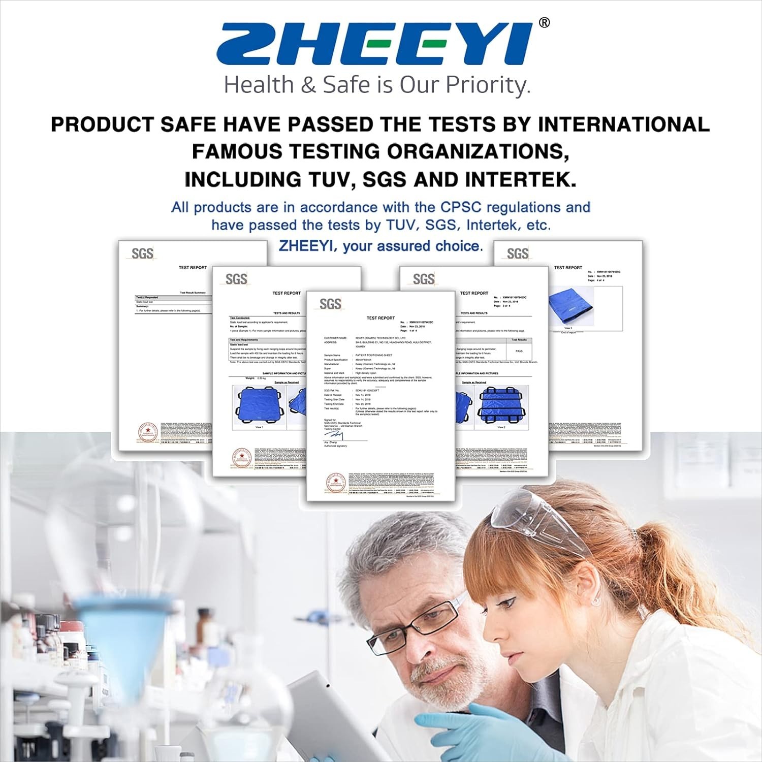 Innovative 48″ x 40″ Reusable Transfer Sheet with Heavy-Duty Reinforced Handles