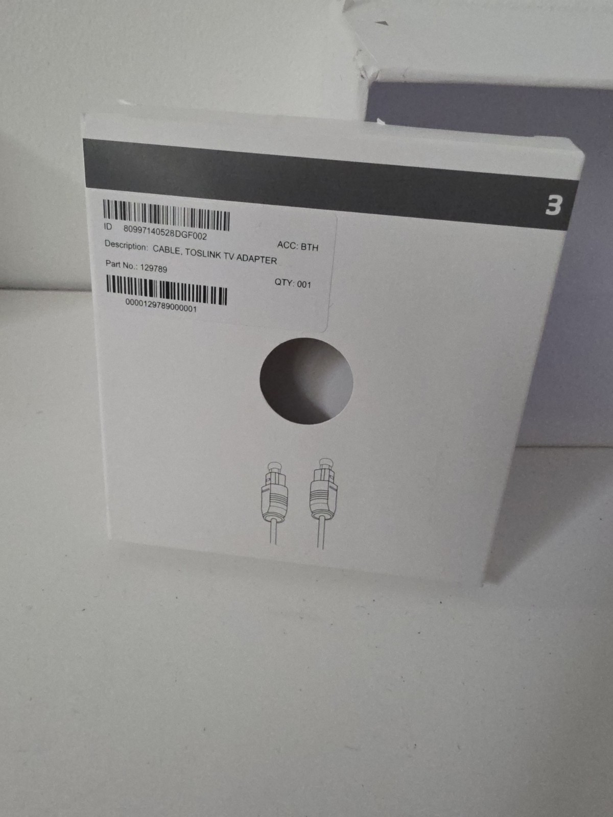 Oticon Connectline TV Adapter 2.0 Digital Hearing Aid Streaming BS-F200 Open Box