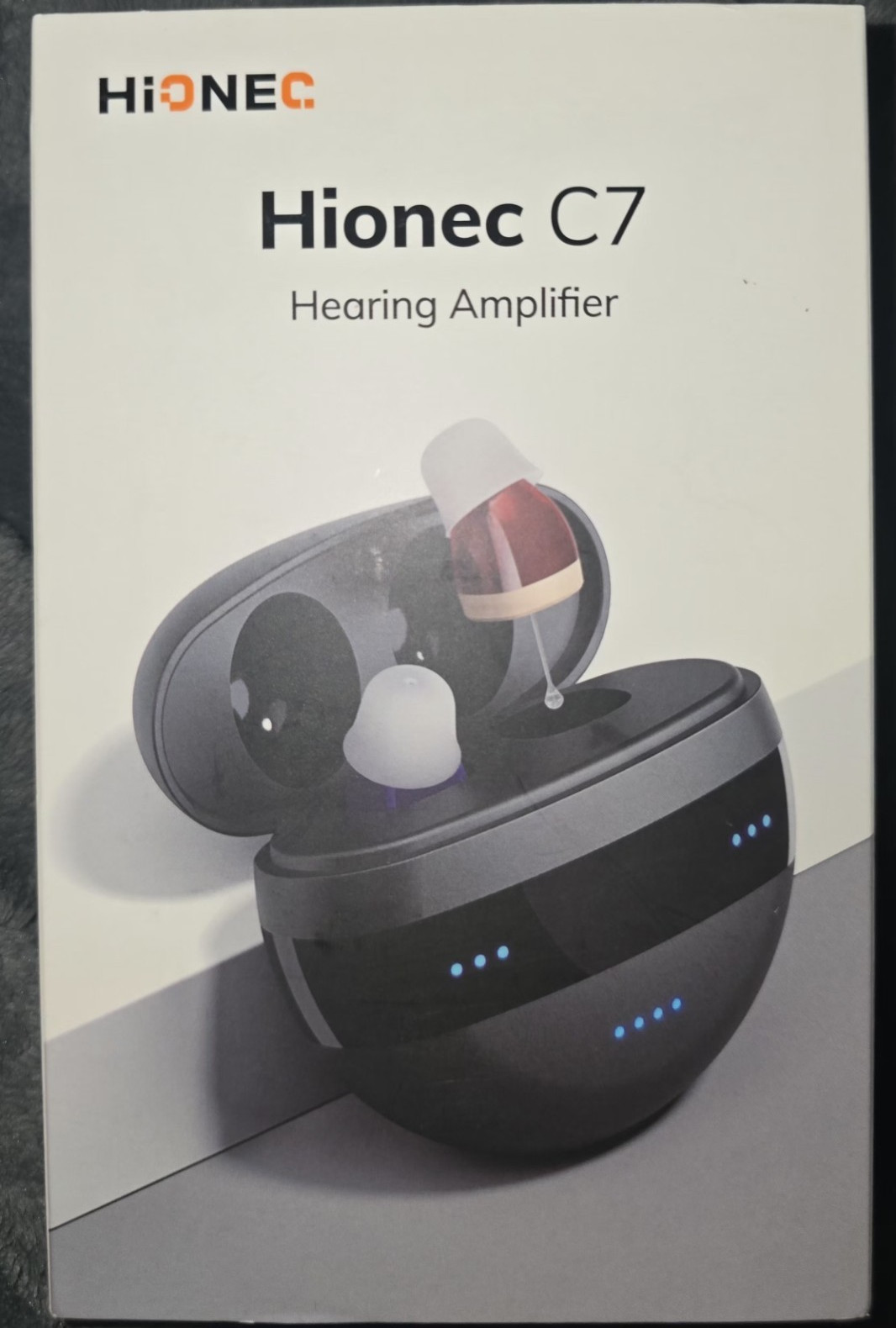 HIONEC C7 Rechargeable Hearing AIDS/Amplifiers w/volume Control & Natural Sound