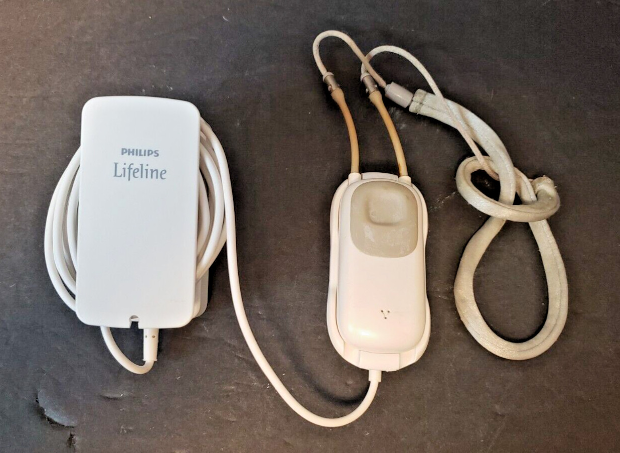 Philips Lifeline Mobile Button Pendant Go Safe- Stay Secure and Connected