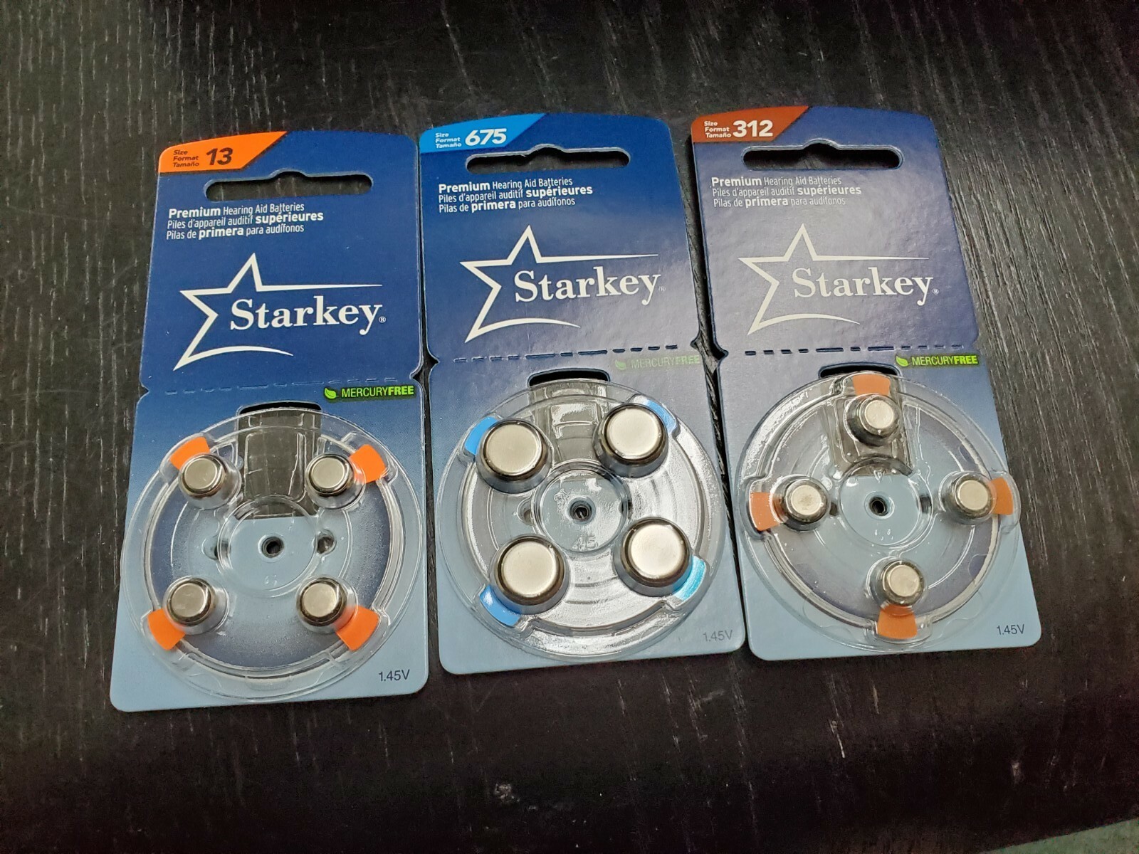 Starkey Lot Of 15 Boxes Hearing Aid Battery Size s312 s675 s13 Expired Dates