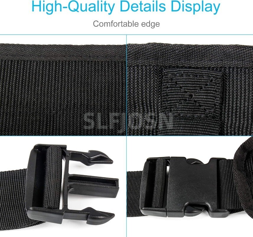 Gait Belt with Handles Durable Transfer Lift Belt for Seniors Elderly Bariatric
