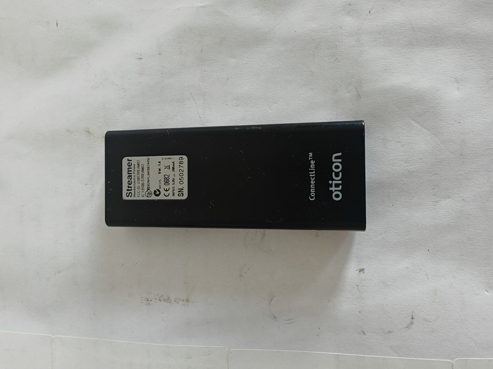 Oticon ConnectLine Streamer 1.4V Bluetooth Remote Control for Hearing Aids