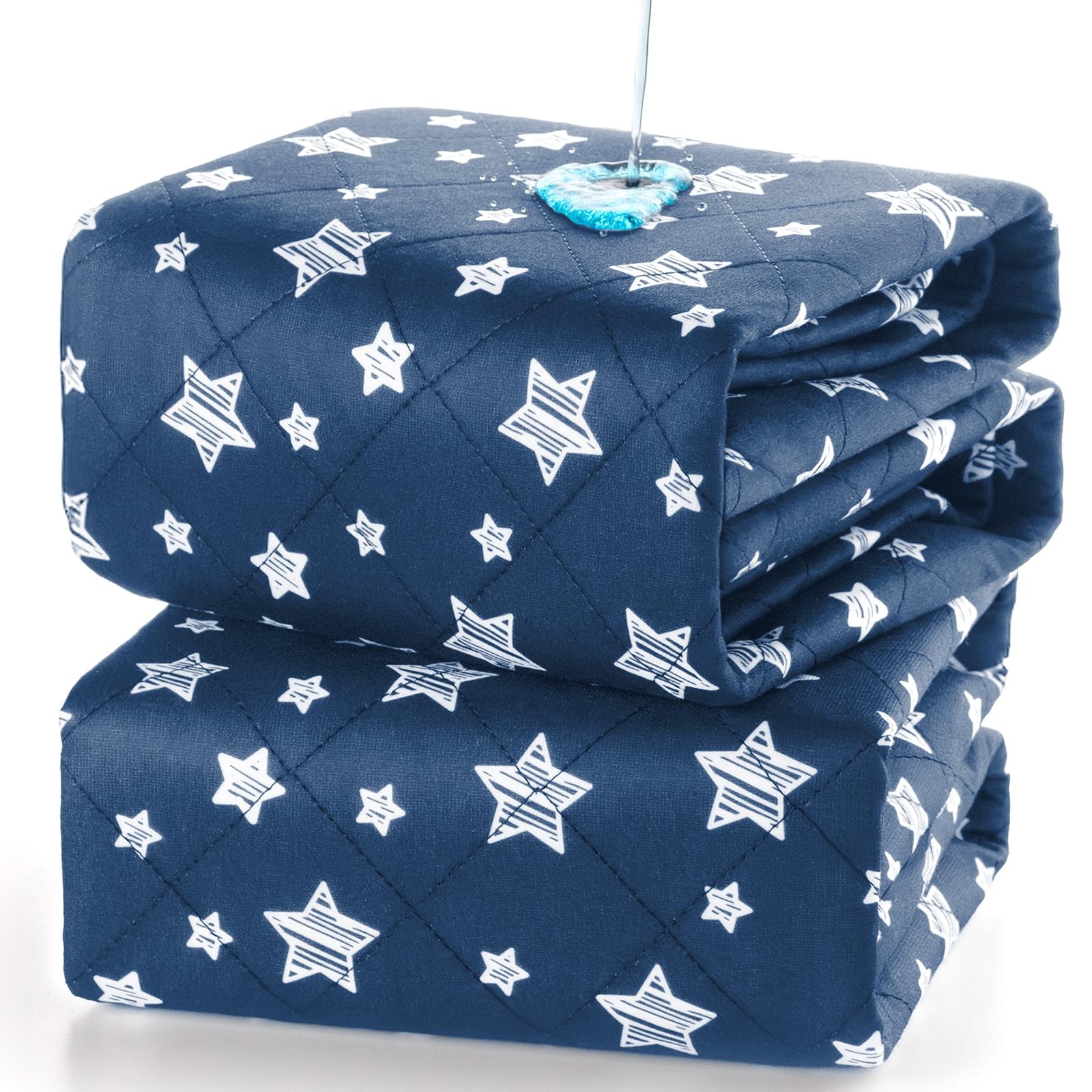 2 PCS Waterproof Bed Pads Washable Absorbent Chuck Incontinence 34×76 Inch