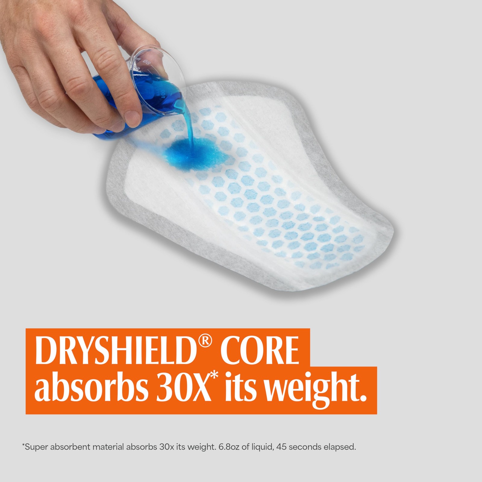 Depend Shields Incontinence Pads for Men, Light 58 Count (Pack of 1), White