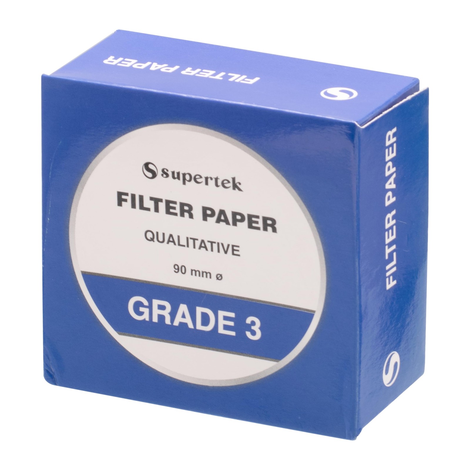 100 PCS 90mm Grade 3 Qualitative Filter Paper Laboratory Filtration Supply