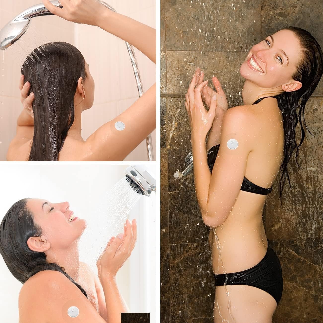 60 Waterproof Overpatches for Libre 3 – Transparent, No Glue Center, 14 Days