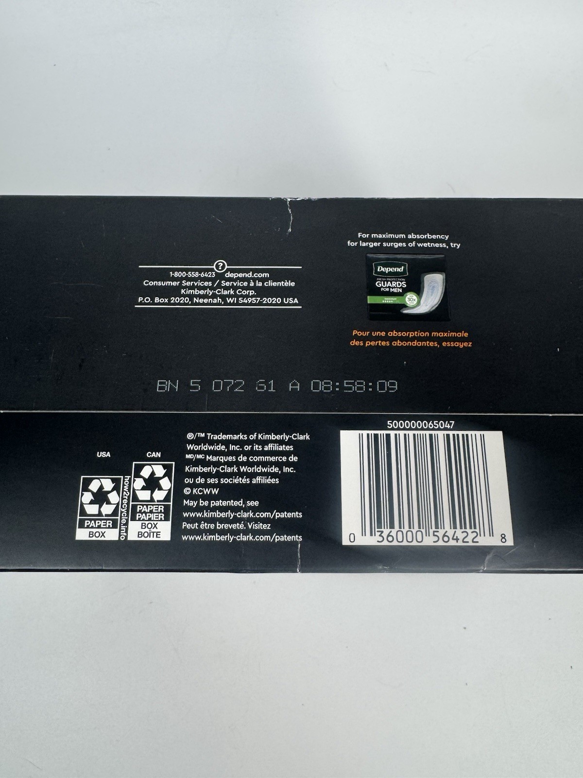 Depend Shields For Men Light Incontinence Pads 90 Count Fresh Protection