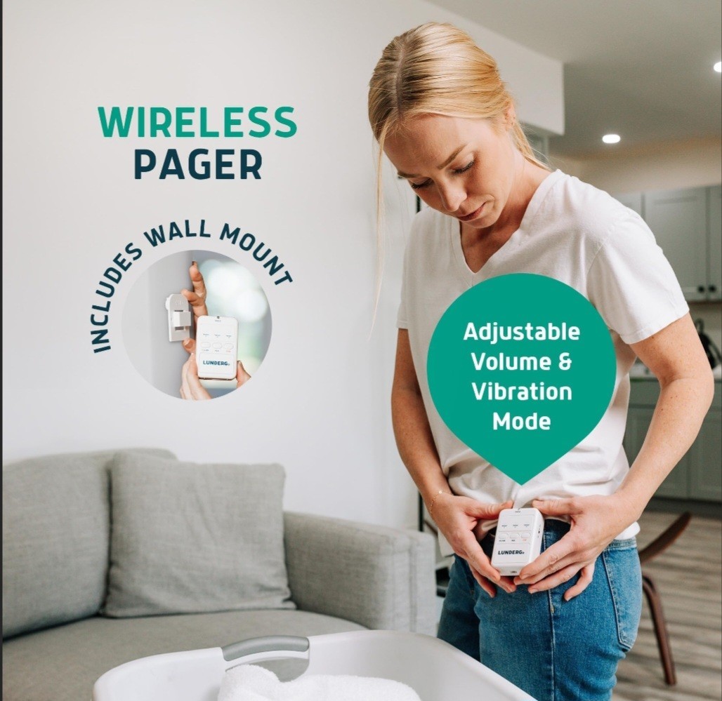 Lunderg Under Mattress Bed Alarm for Elderly Adults Bed Alarms & Fall Prevention