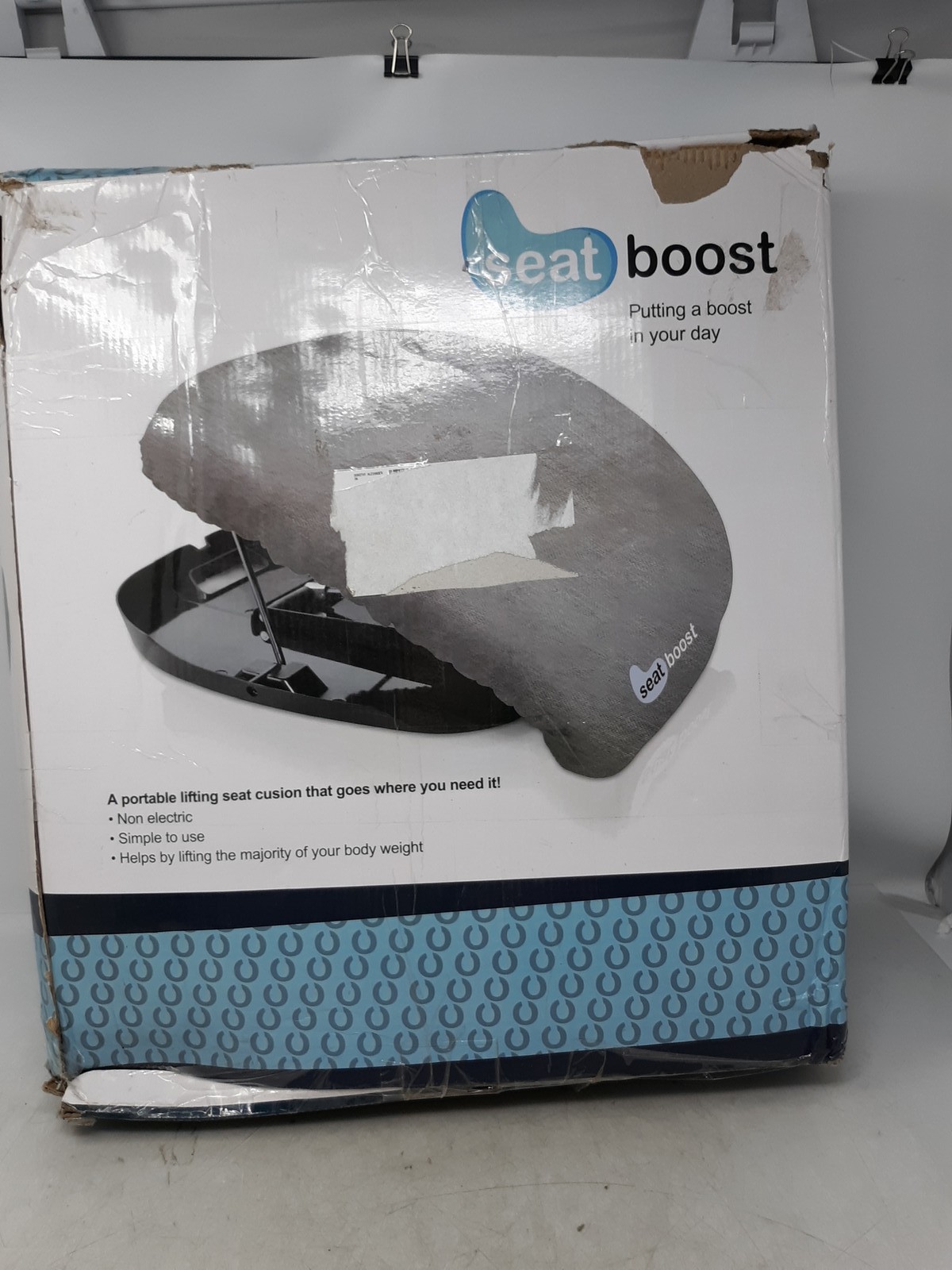 Seat Boost SB1 Portable Lifting Seat Cushion Non-Electric Mobility Aid