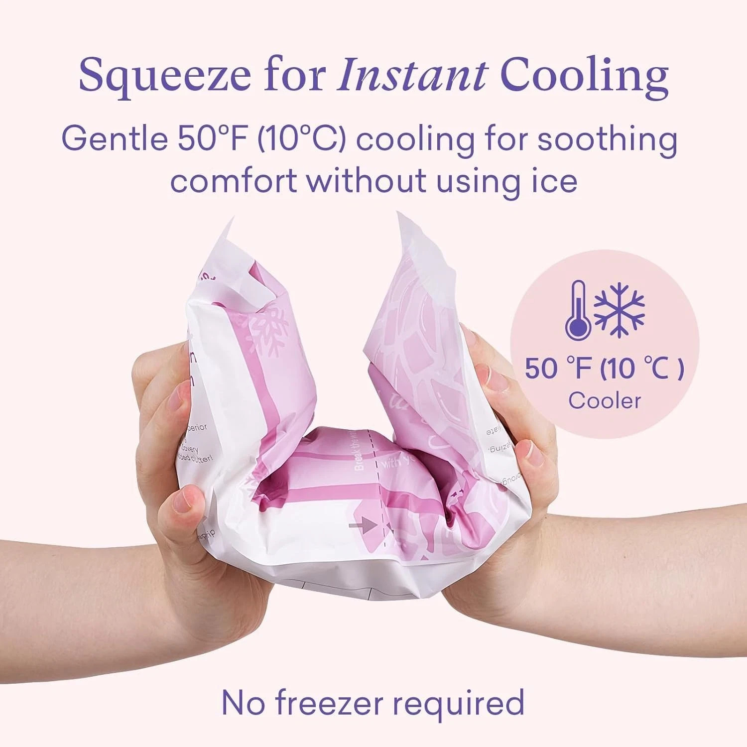 10 Pack PurComfy 2-in-1 Postpartum Ice Pads (XL)- EXP 10/11/28