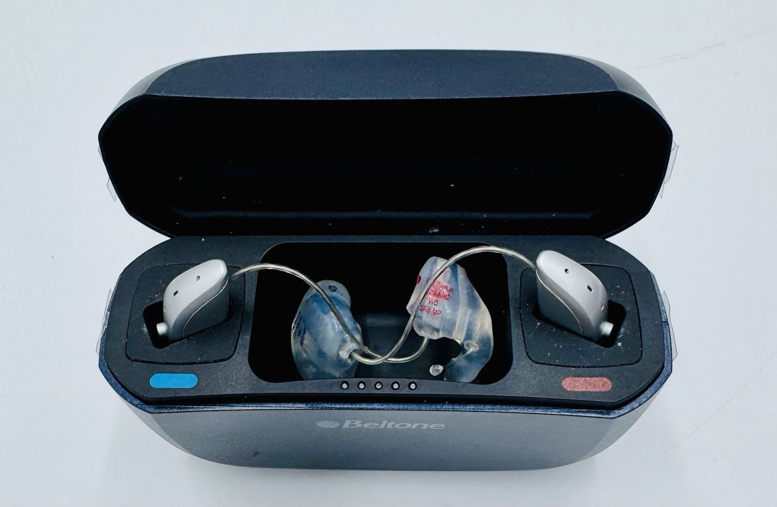 Beltone Amaze Hearing Aids With Charging Case C-1 Working