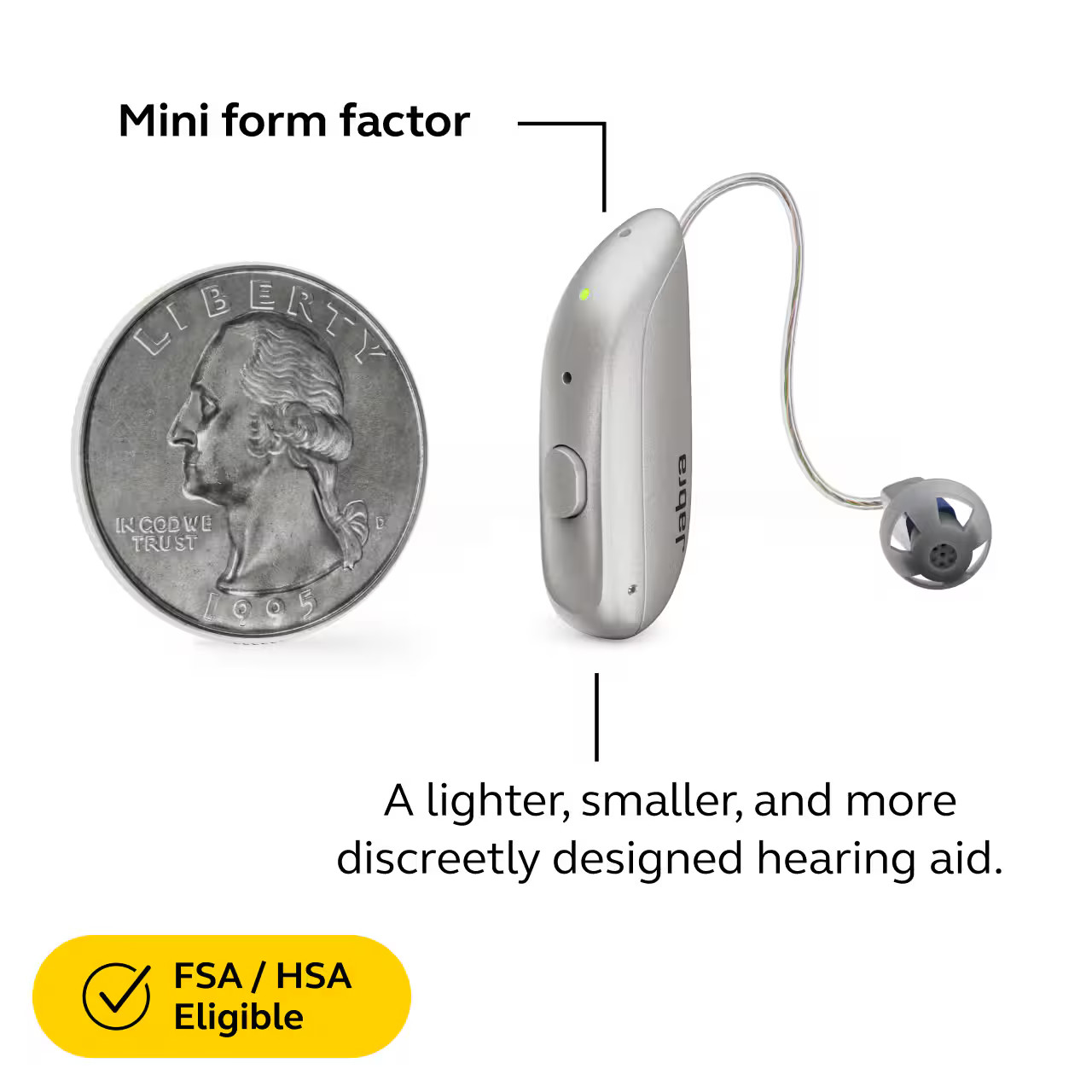 Jabra – Enhance Select 300 – Sparkling Silver