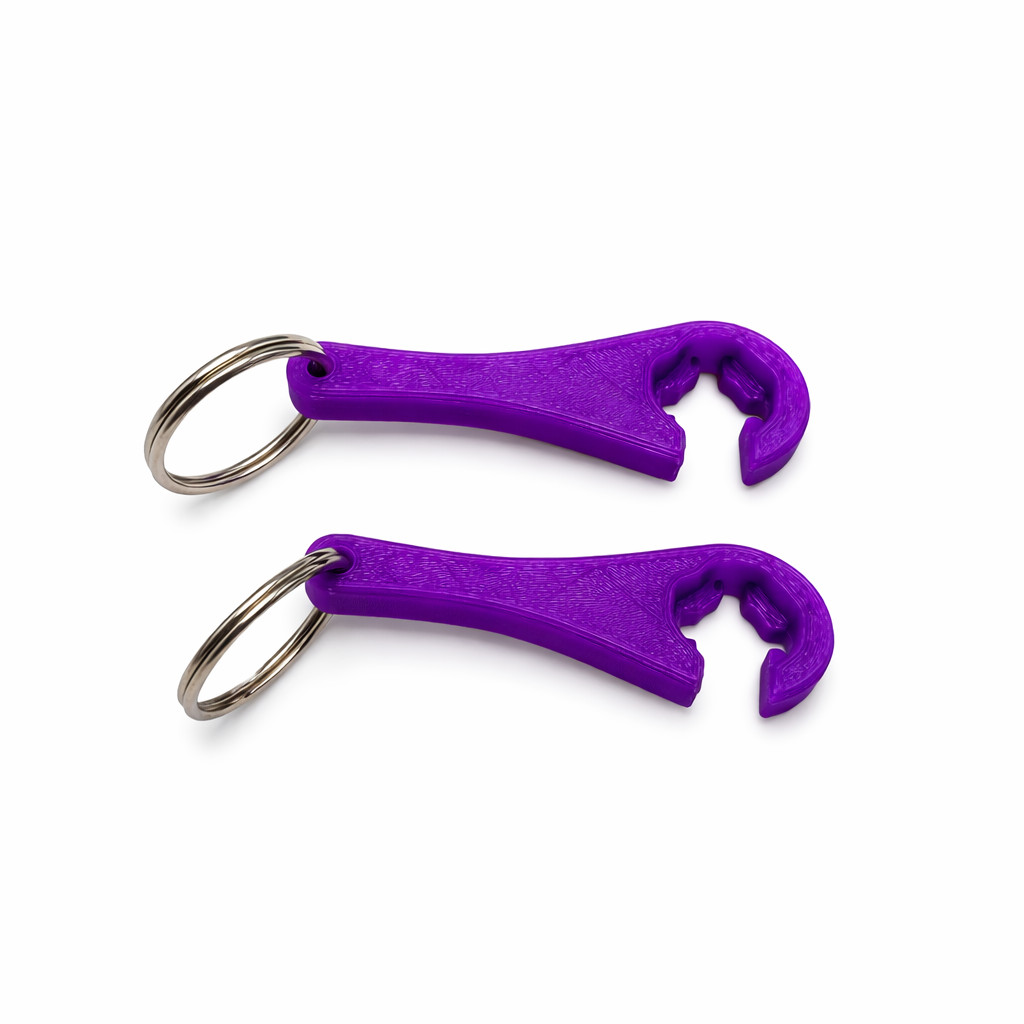 Omni ENFit Wrench Keychain 2 Pack Feeding Tube Tool Connector Opener 2.5″