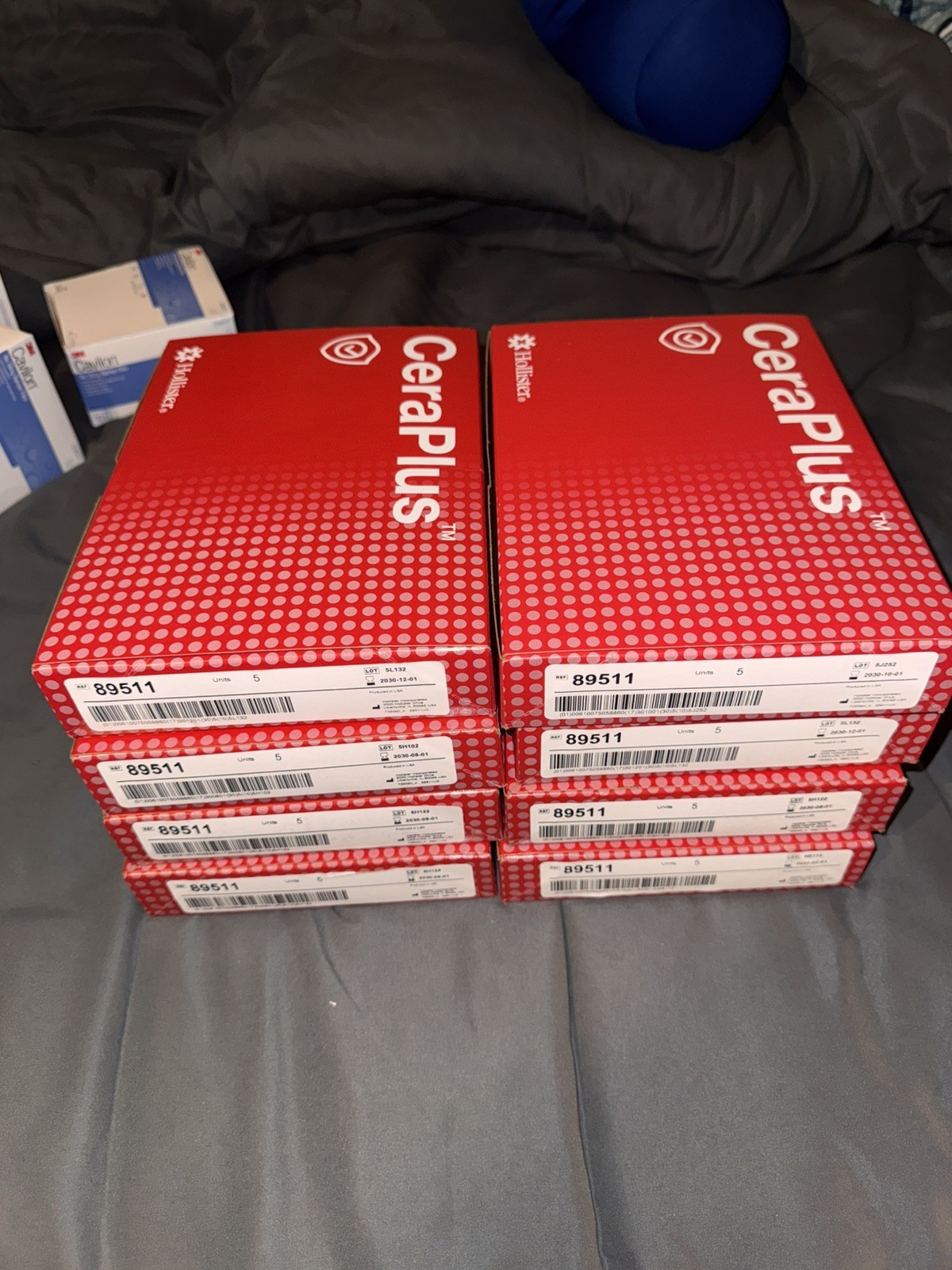 Hollister Ostomy Pouches 89511 x8 Boxes