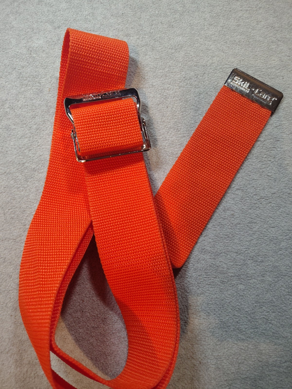 Skil-Care EZ Clean Gait Belt, 60″ Orange, Washable Patient Transfer Safety Belt
