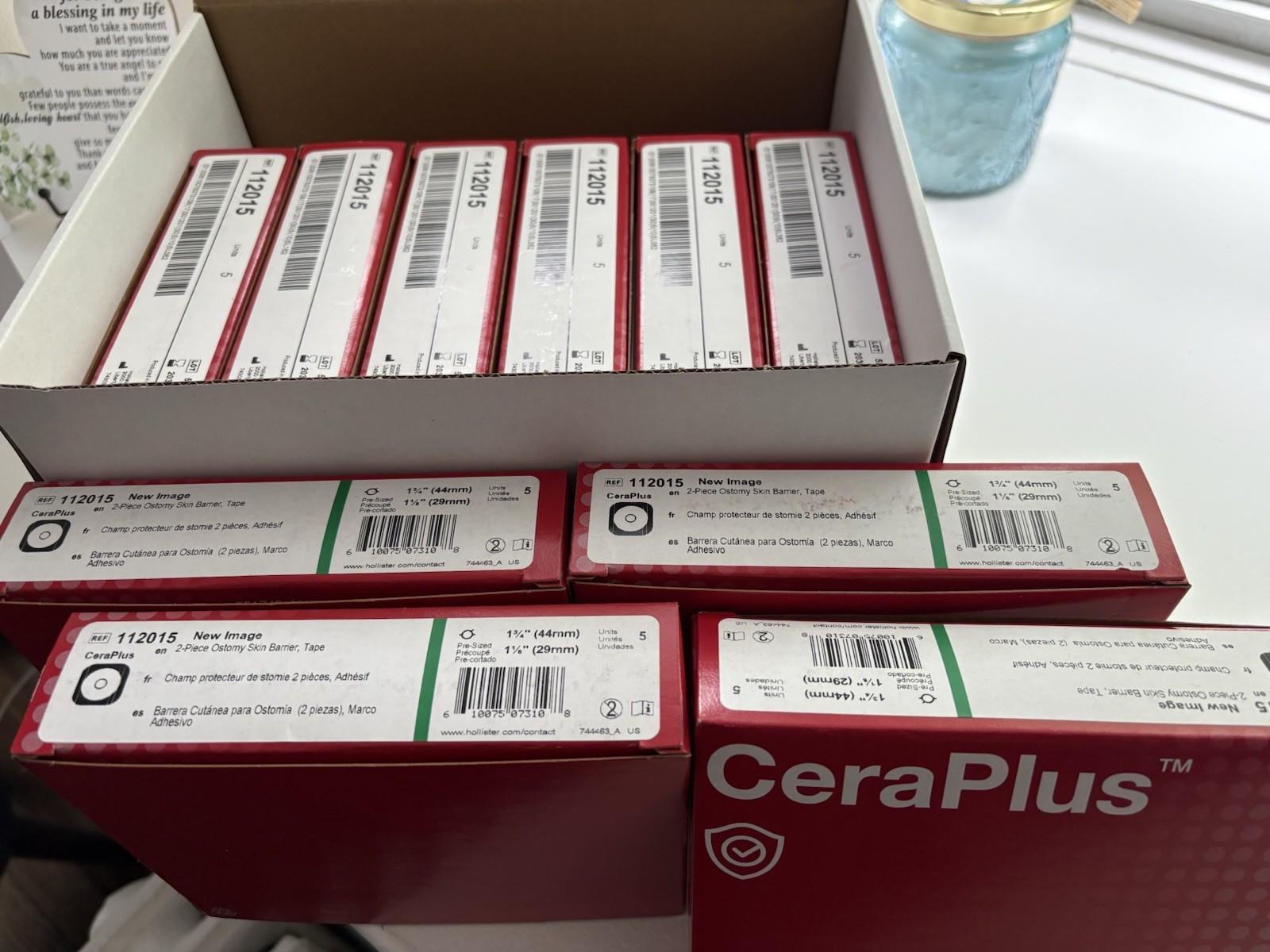 Hollister New Image CeraPlus Ostomy Barrier -exp 2030 – 10 boxes for $150.00