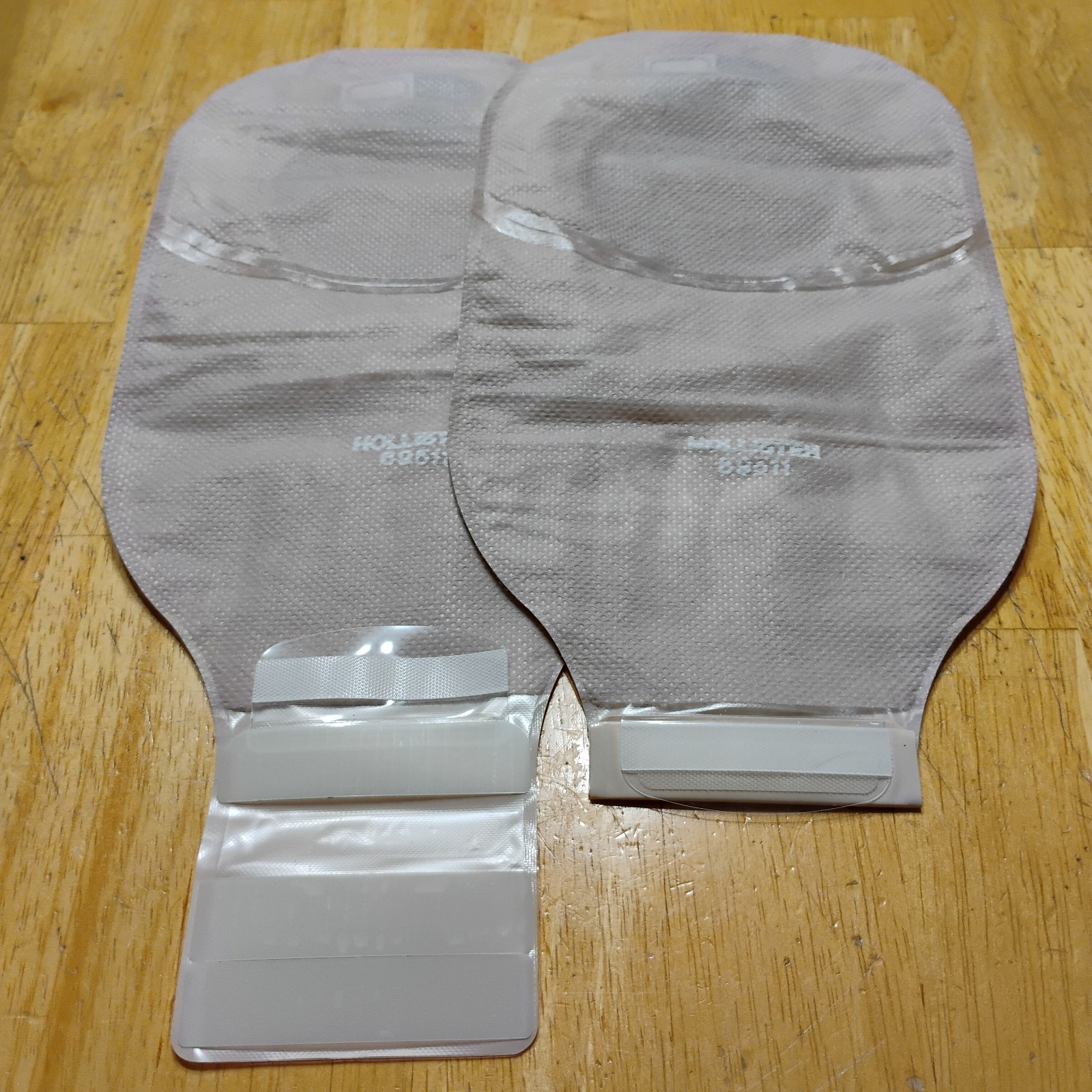 2 Hollister 89511 Ostomy Pouch 2 1/8” 55mm Stoma Drainable Bags.