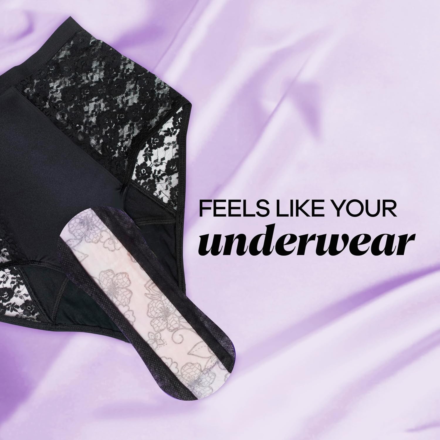 Women Adult Incontinence Bladder Leak Panty Liners Leakproof Protection