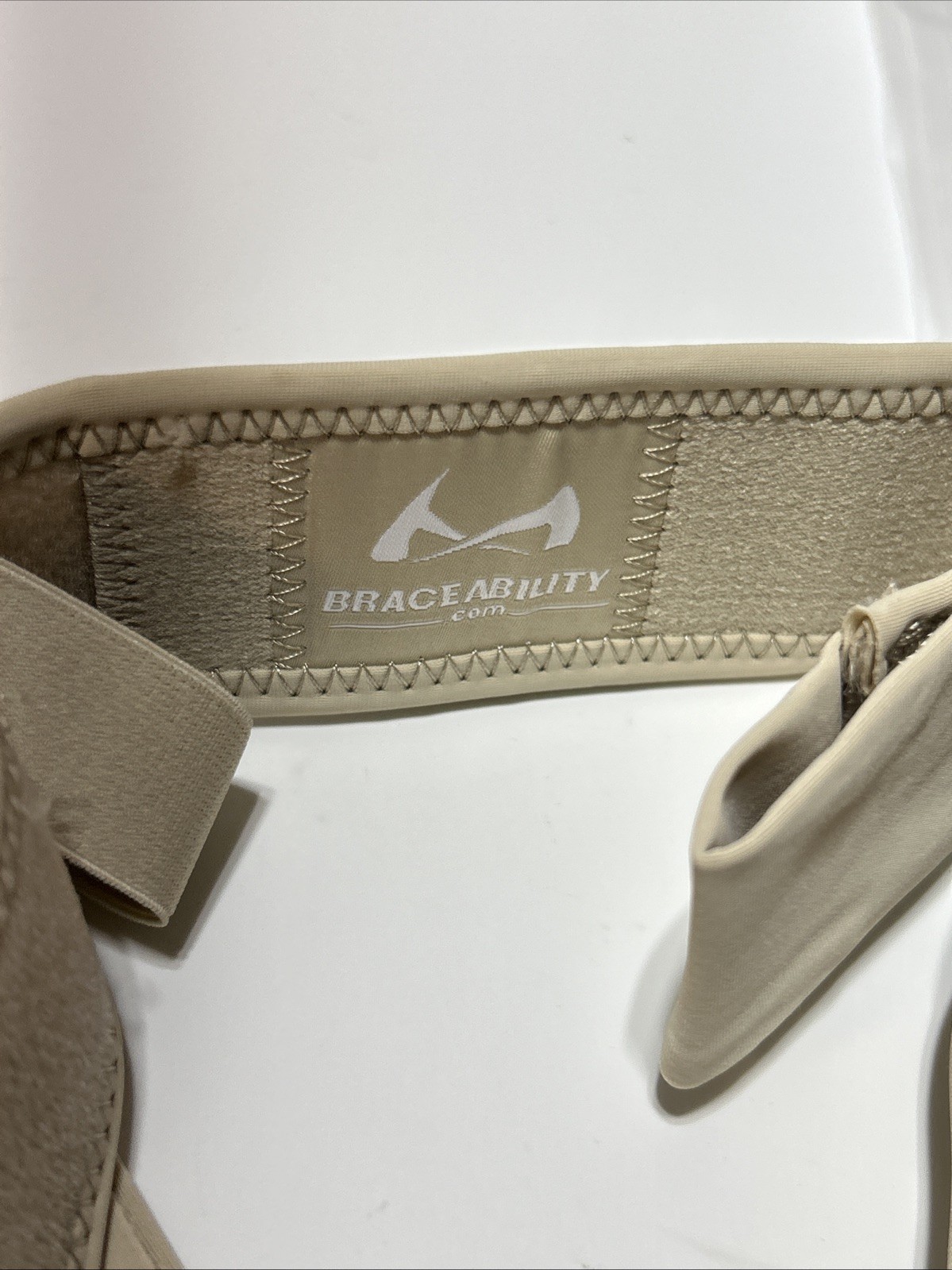 BraceAbility Pelvic Pro Extra Large Beige 11W04 Uterus Prolapse Support Bladder