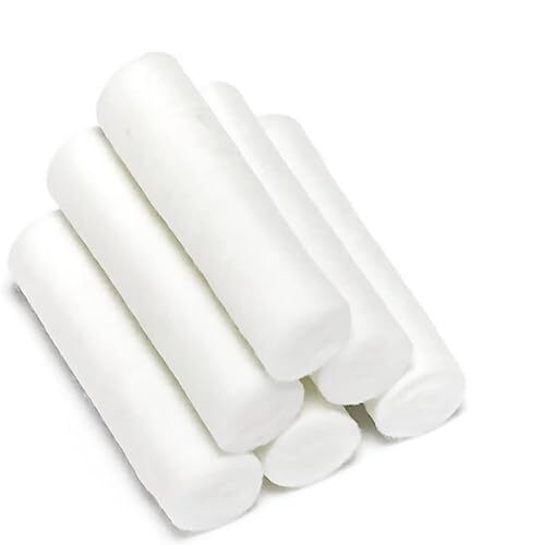 Premium Dental Cotton Rolls #2 Medium 1.5″ x 3/8″ Non-Sterile 100 pack