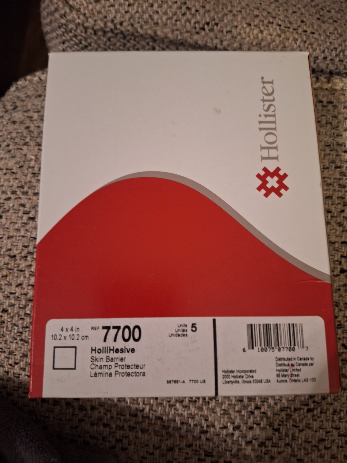 Hollister Ostomy Skin Barrier (5-pack) REF#7700