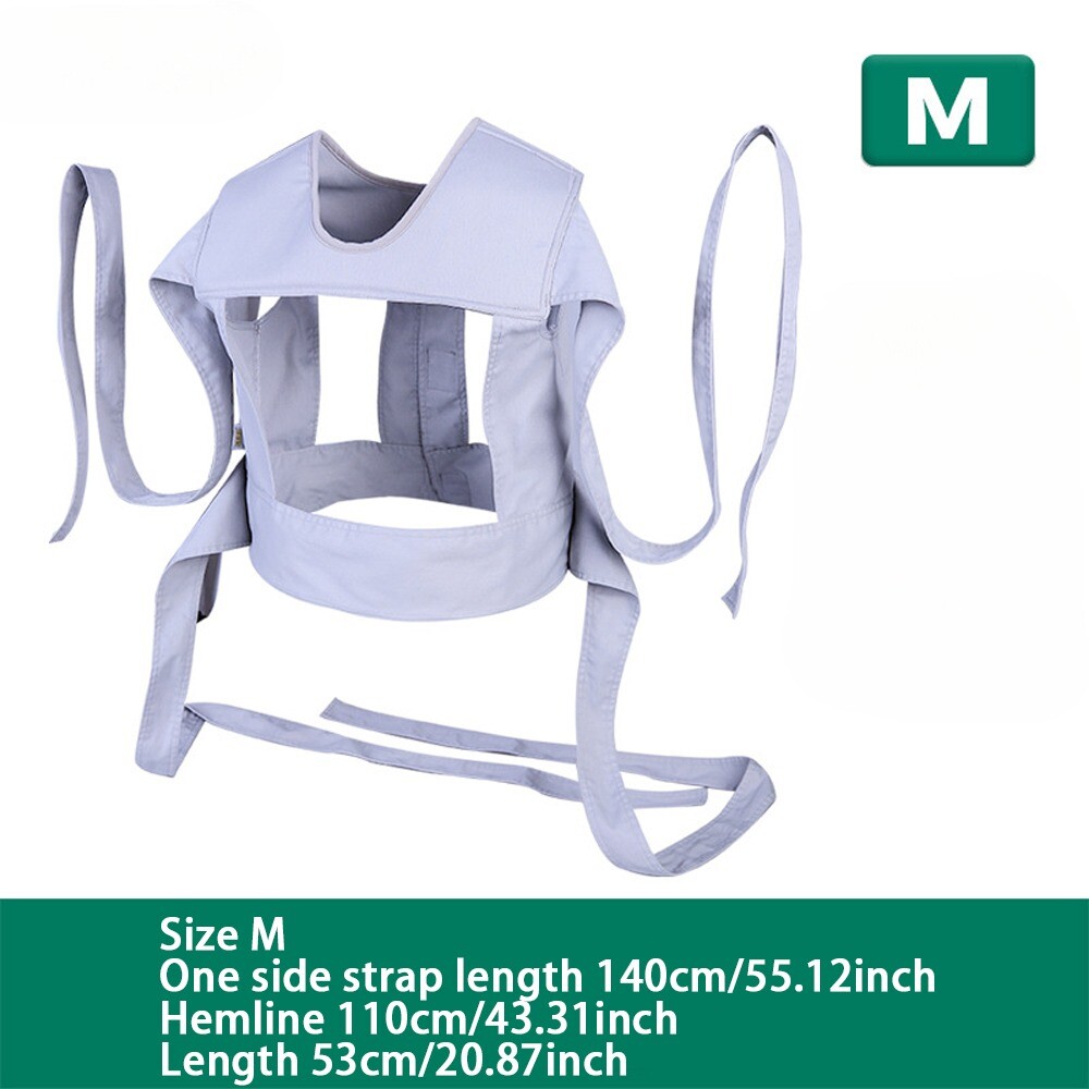Alzheimer’s Restraint Belt Reinforced Immobilization Bedridden Patient Elderly