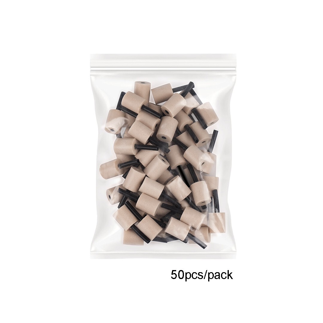 Soundlink Standard Insert Foam Tip with Black Tube for Insert Earphones – 50pcs