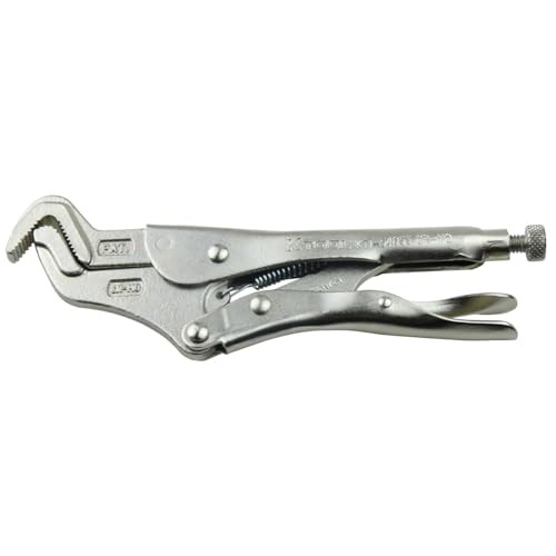 54053 Parrot Nose Adjustable Pliers, Non Slip Three Side Jaw Grip, Chrome