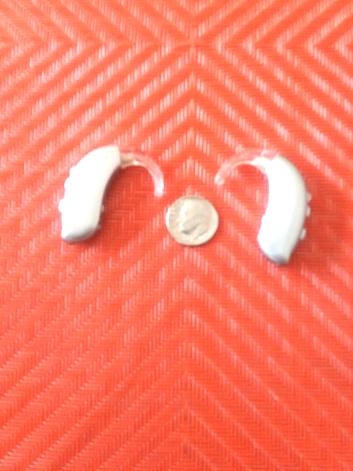 TWO PROGRAMMABLE BEHIND THE EAR DIGITAL HEARING AID PROFOUND hearing loss