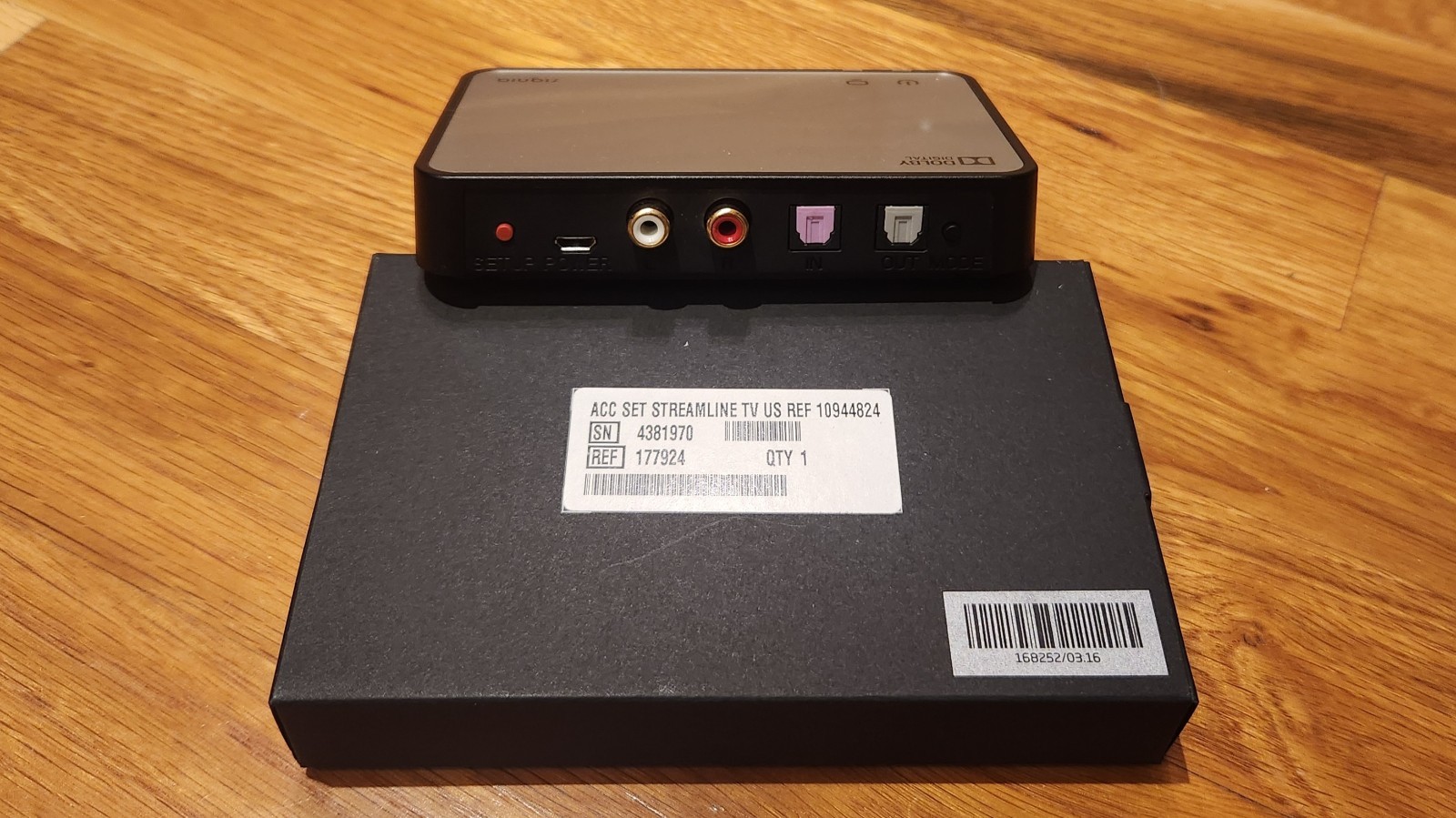Signia StreamLine TV Accessory Model TV03 Dolby Digital for Hearing Aids