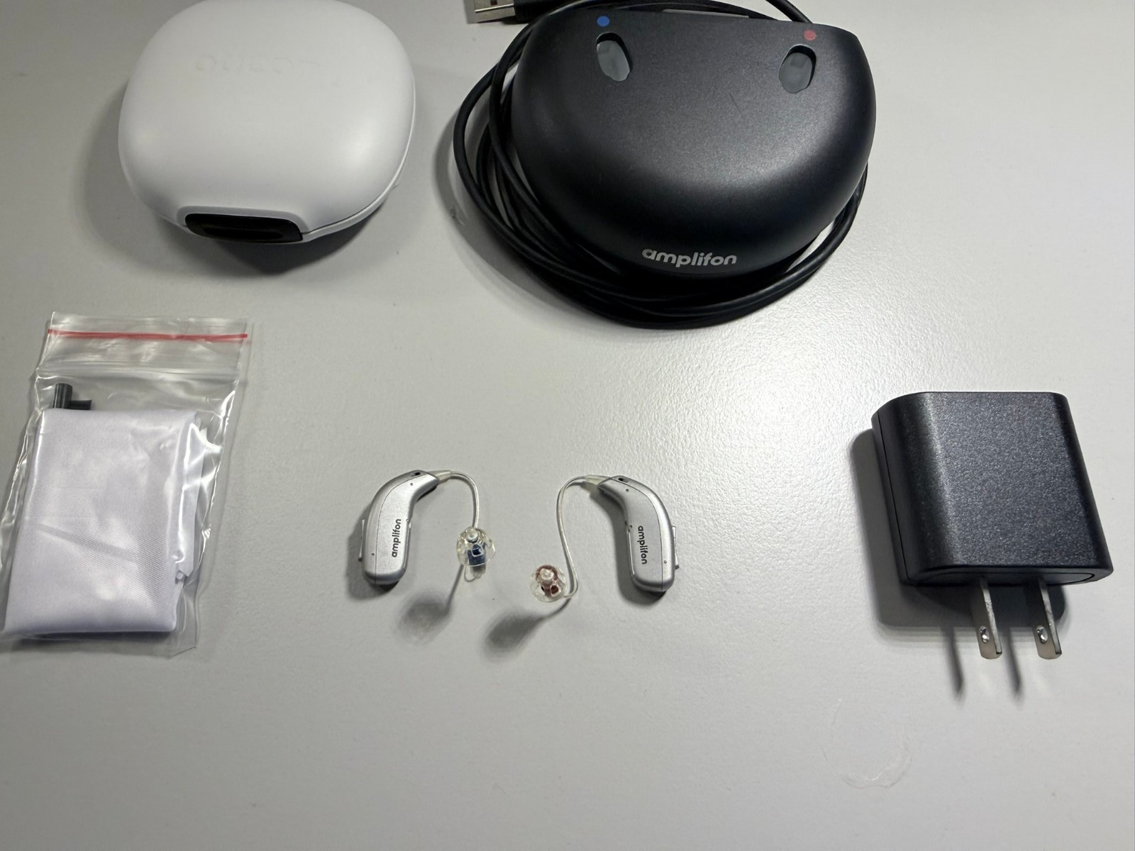 Oticon More 3 MiniRITE R 48 Channels App control bluetooth+Free Charger