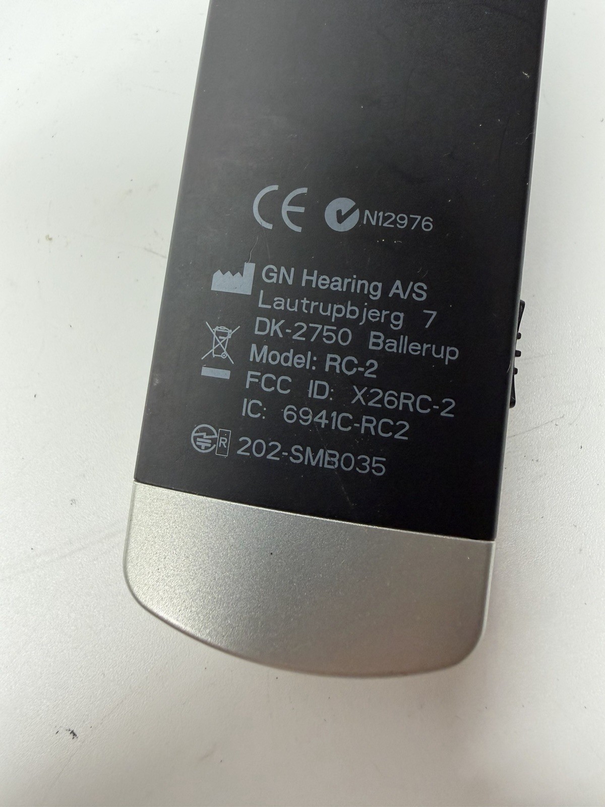 GN Hearing A/S Beltone RC-2 Unite Remote Control 2 for Beltone Hearing Aids