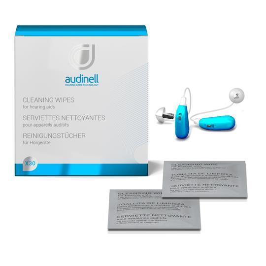 Audinell Cleaning Wipes – 30 Individually Wrapped Wipes