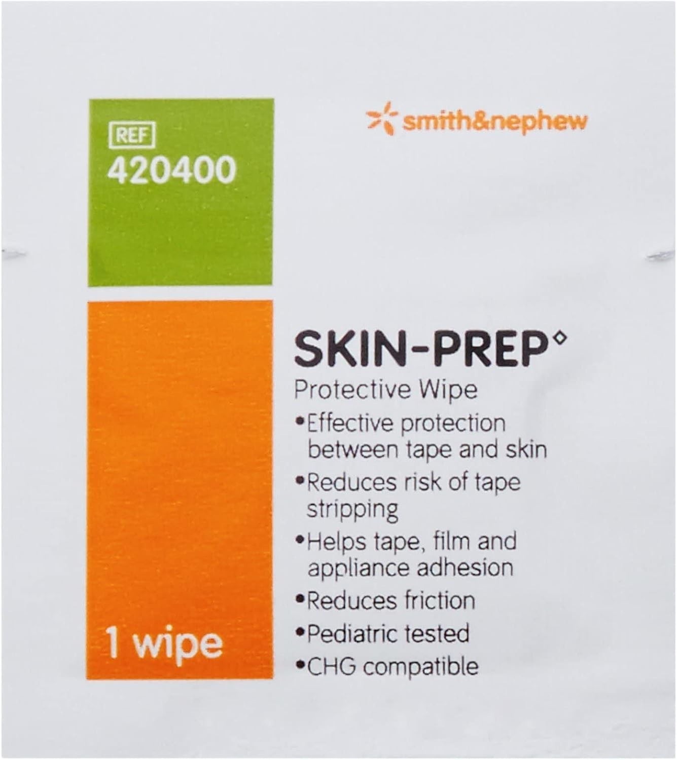 50 Count Skin Prep Wipes – Gentle, Sterile, No-Sting for Sensitive Skin Areas