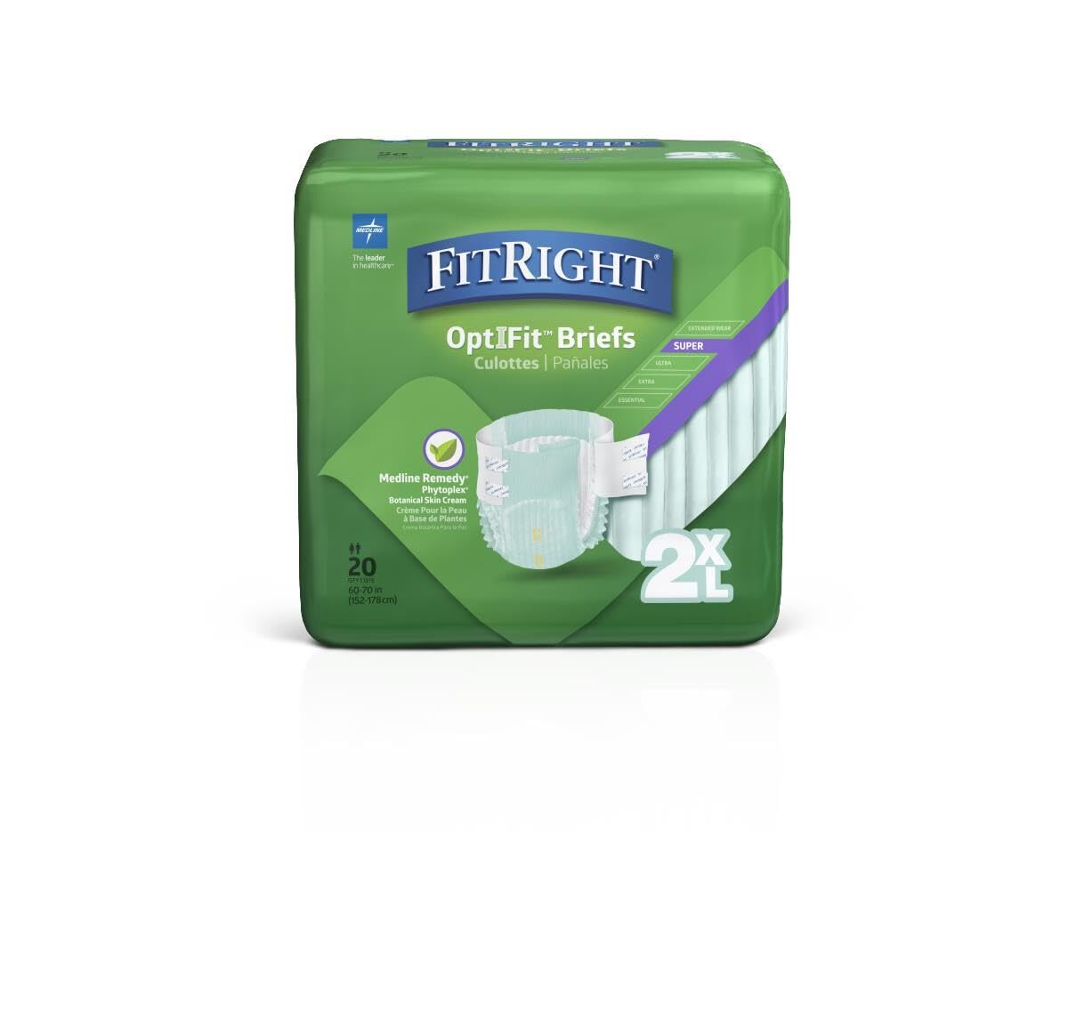 FitRight Ultra Adult Diapers, Incontinence Briefs with Tabs, Heavy 20 – 80 Ct ✅✅