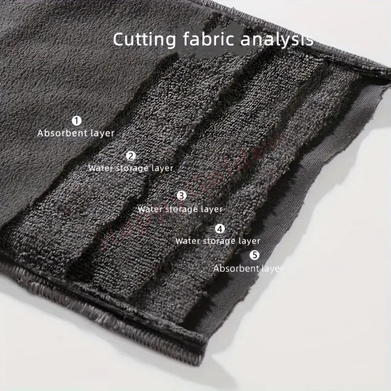 4-Pack Adult Incontinence Pads Bamboo Charcoal Ultrafine Diaper Inserts Washable