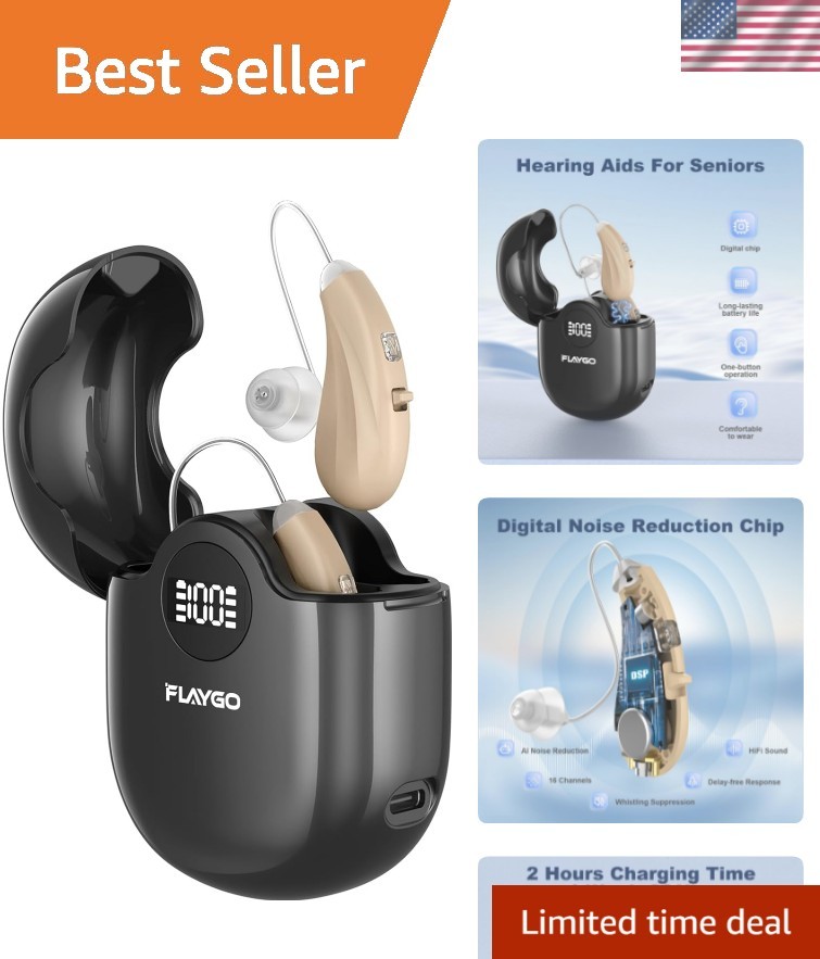 Hearing Aids for Seniors,Hearing Aids for People with Hearing Loss, Sound Qua…