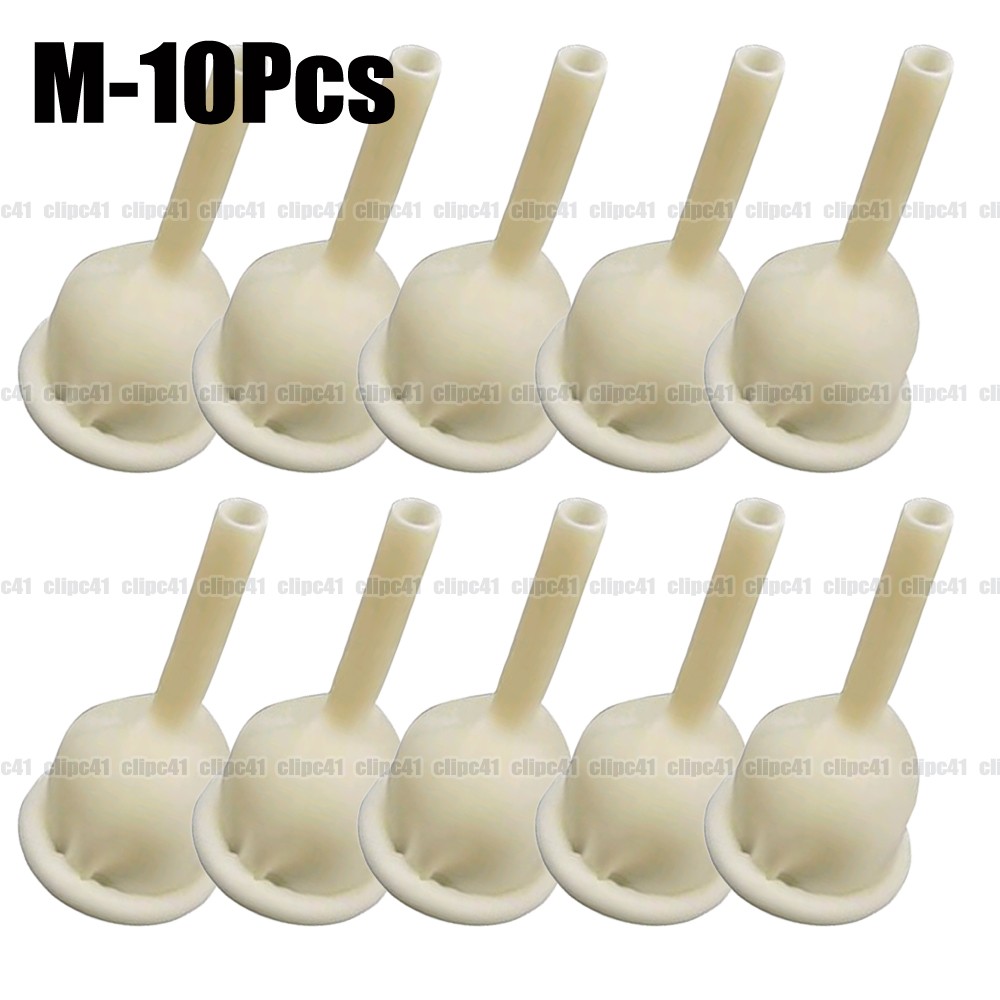 10x Male External Catheter Disposable Urine Collector Medical Latex Urine Bag