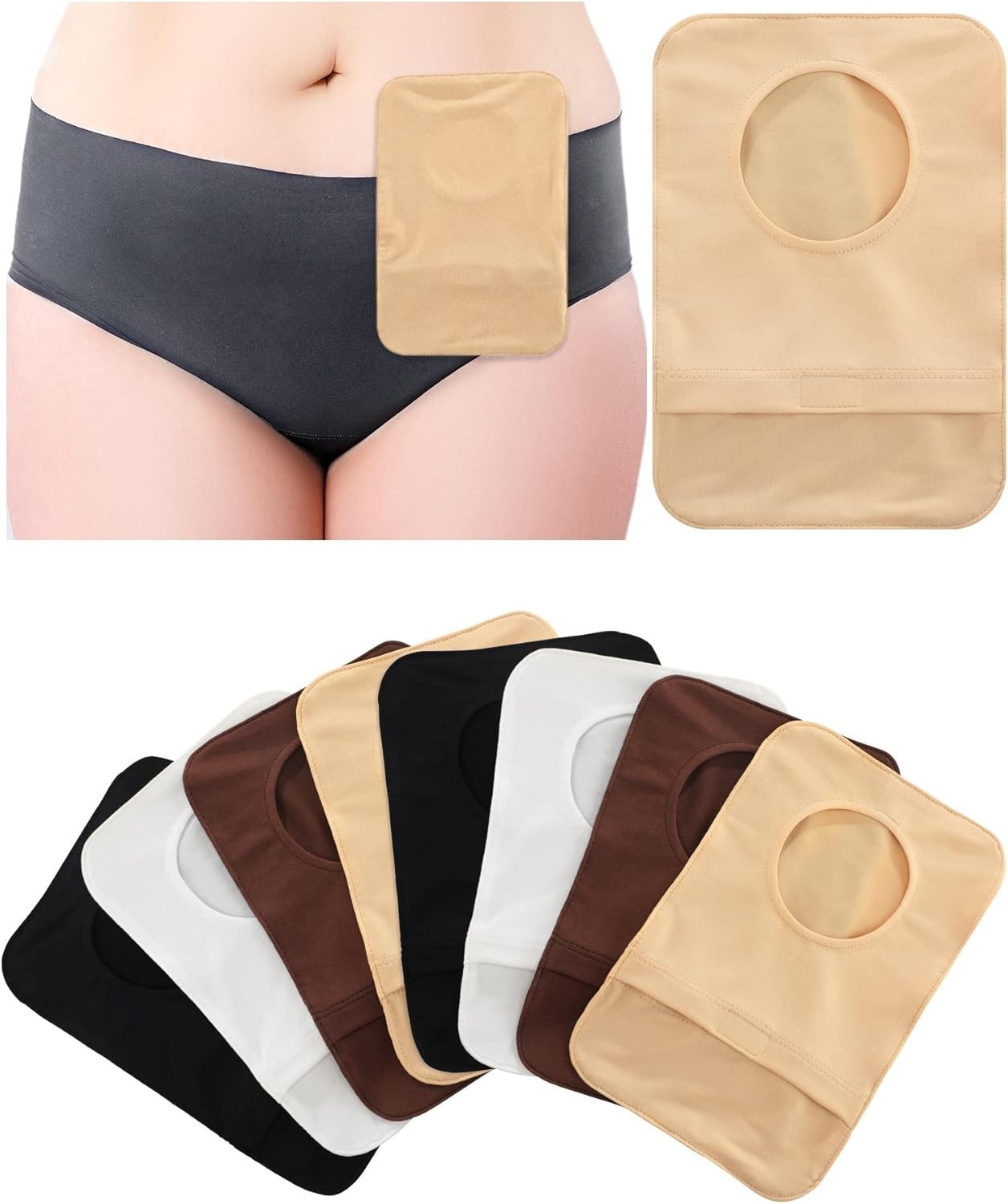 8 Pack Lightweight Stretchy Pouch Covers for Easy Use and Storage – Eco-Friendly