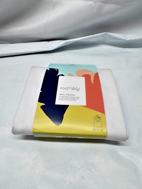 Esembly Pail Pouch, Hangable and Washable Waterproof One Size, Pouch *New