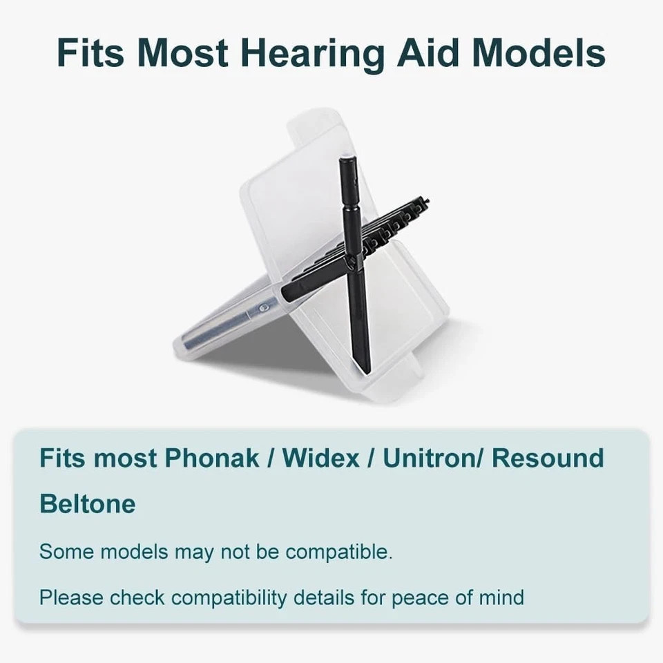 Hearing Aid Wax Guards – Compatible with Phonak, Audien, Widex & Resound Hearing