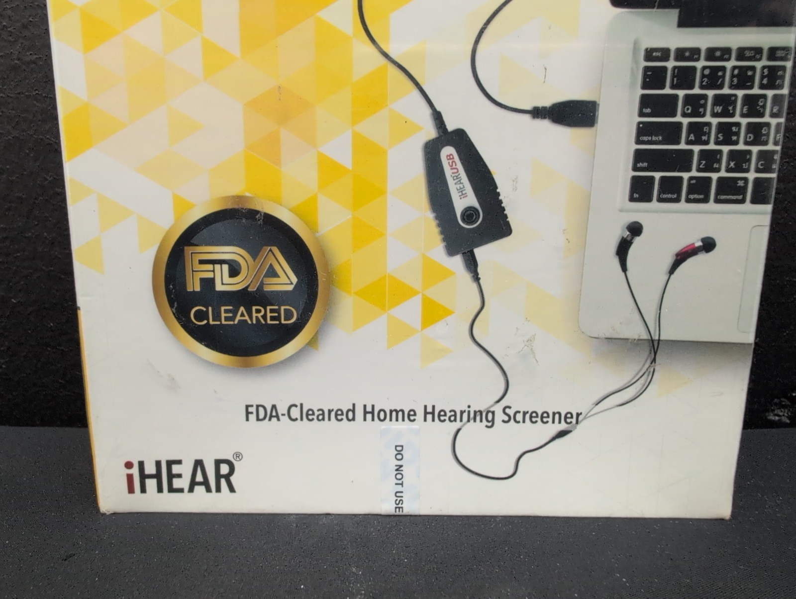 iHEAR Medical Test FDA-Cleared Home Hearing Screener Hearing Test Kit