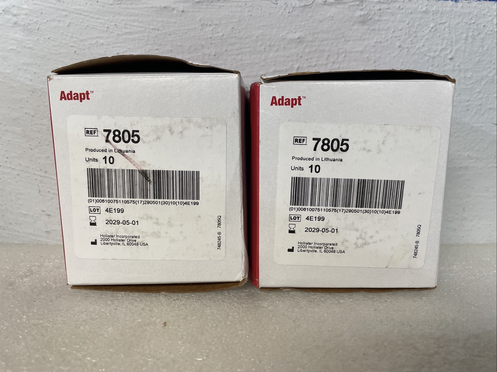 Hollister Adapt 7805 Flat Ostomy Barrier Ring 48mm Lot Of 20 01/2029 New