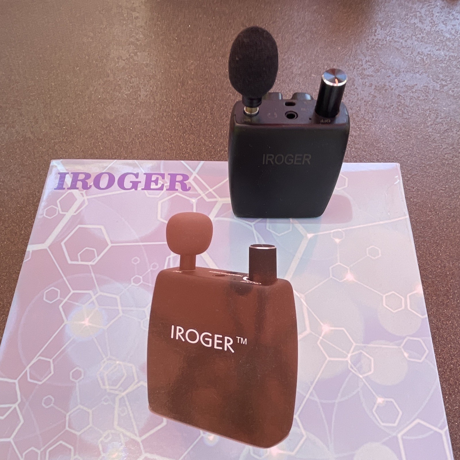 IROGER Hearing Amplifier Rechargeable Hearing Device with Headphone Personal