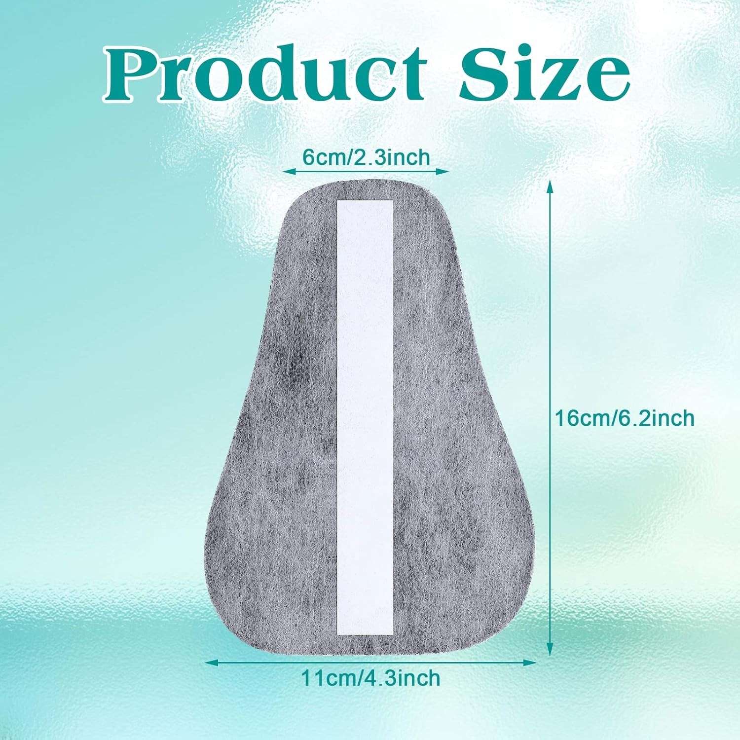 8 Pcs Charcoal Underwear Flatulence Pads Odor Filter Deodorizer For Adults