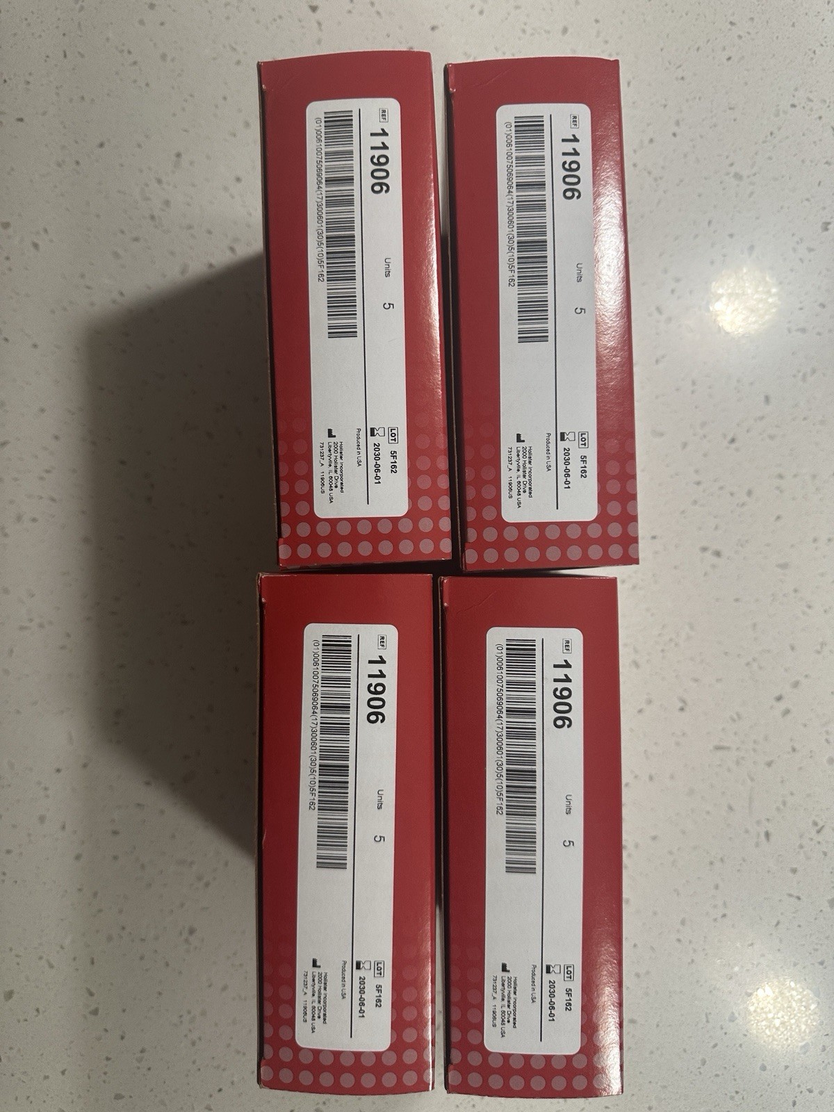 Hollister 11906 Ostomy Skin Barrier Wafers (20 Total) Exp 2030 NEW Free Shipping