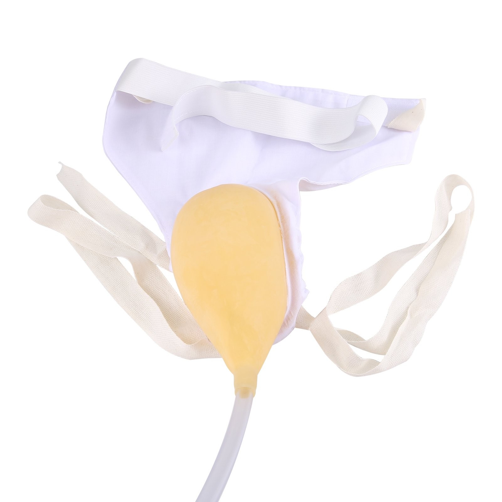 Female 1000ml Portable Wearable Urinal Urine Bag Collector Toilet Travel Pee Bag