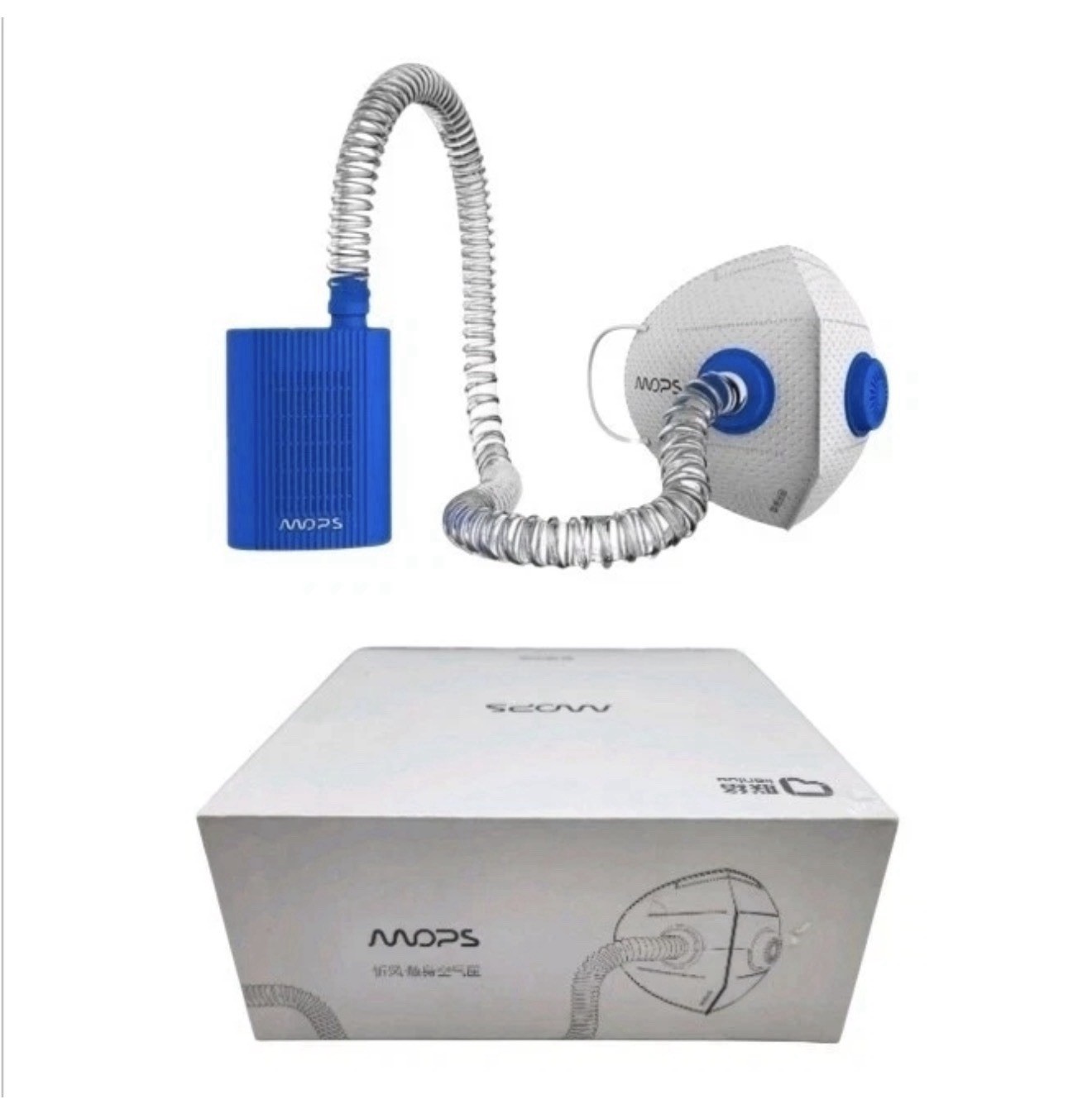 Reusable Air Purifying Respirator Face Mask Fan Filter System USB PM2.5 New
