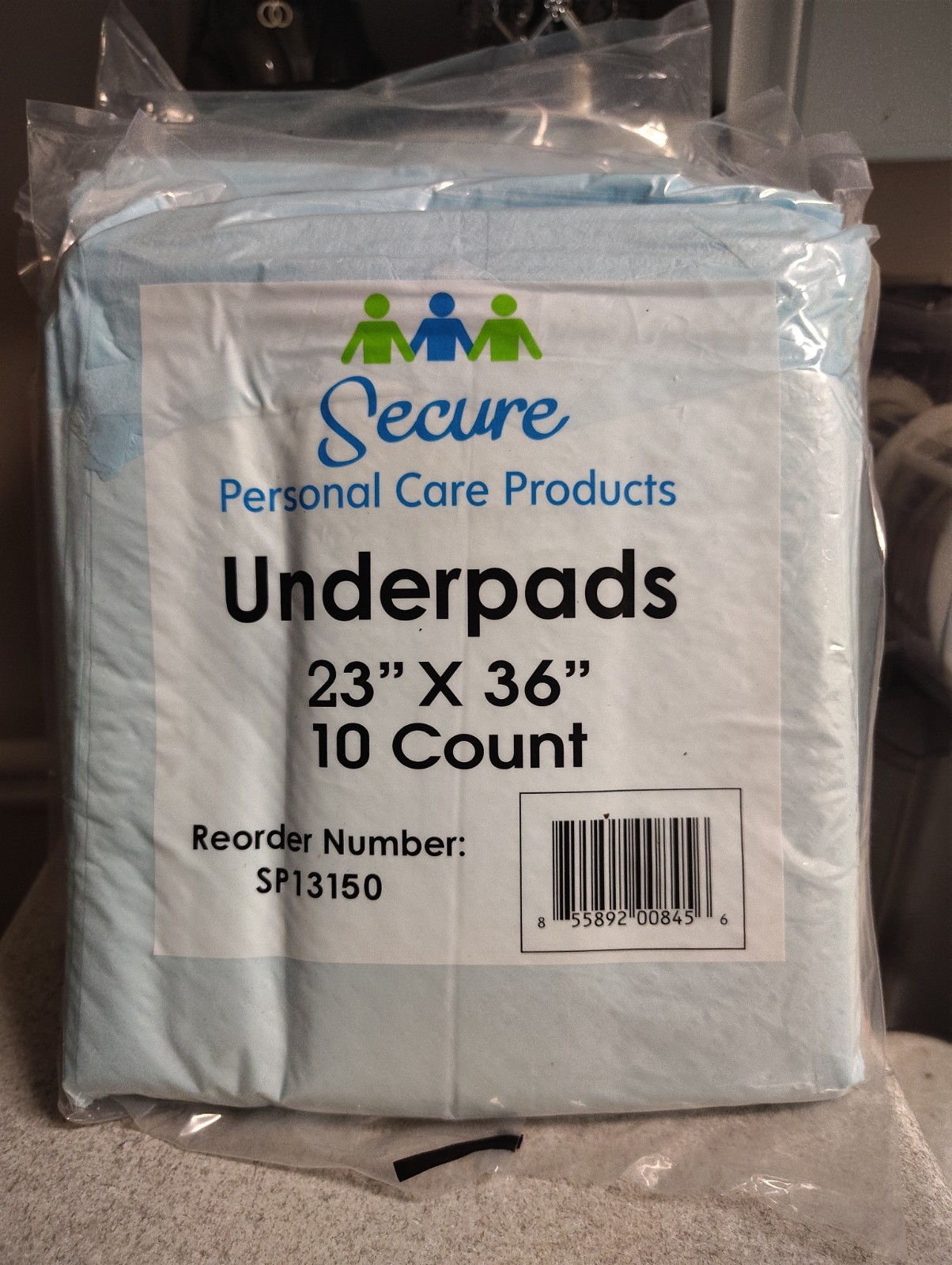 Secure Personal Care Products Underpass 23×36 10 Count